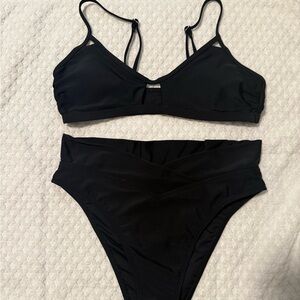 Amazon Black Bikini Set